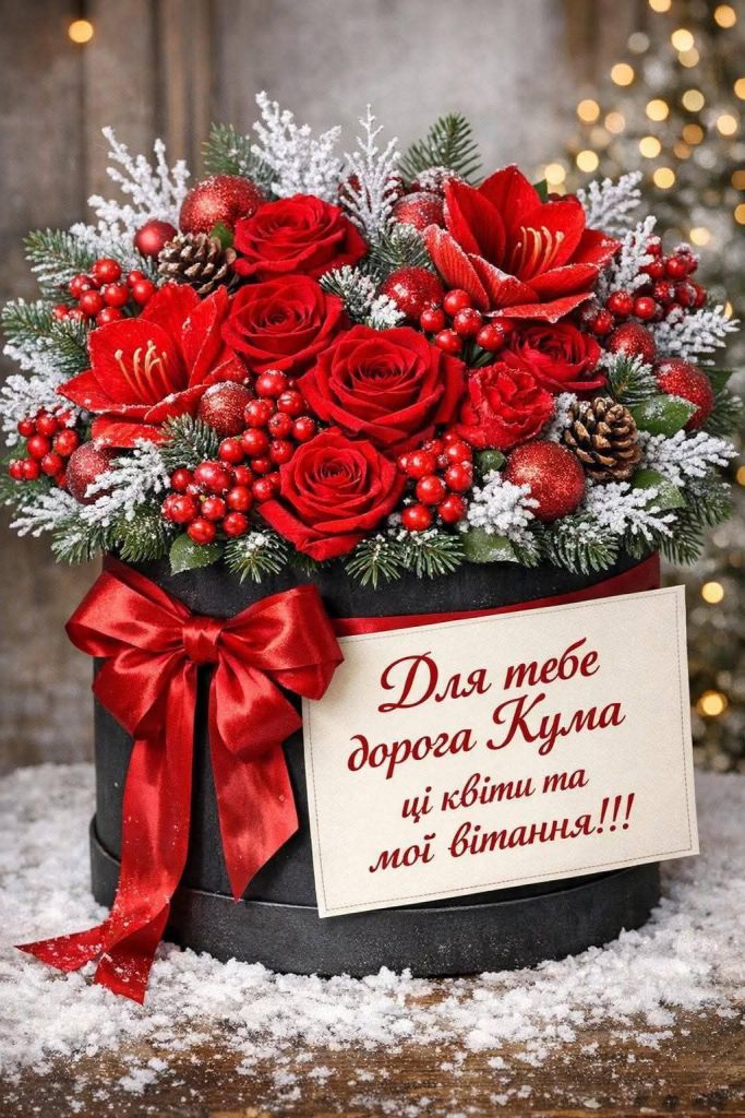 Привiтання кумi з Днем народження картинка 34