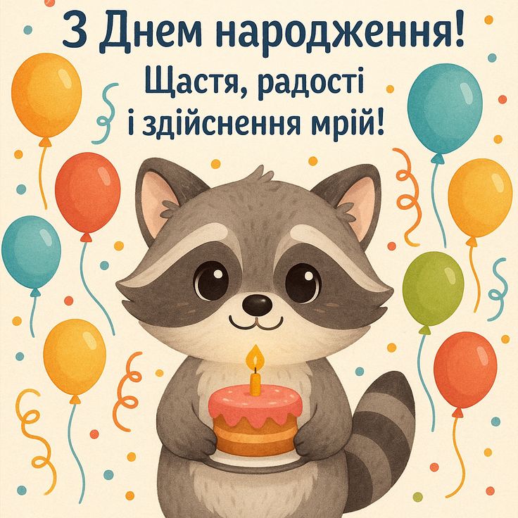 Привітання з Днем народження внучці картинка 37